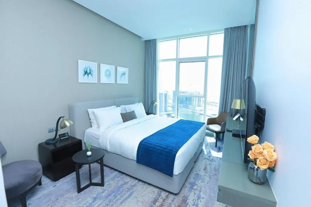 ***** Hotel Damac Maison Prive Deluxe Studio With Burj-Khalifa View Dubai Verenigde Arabische Emiraten